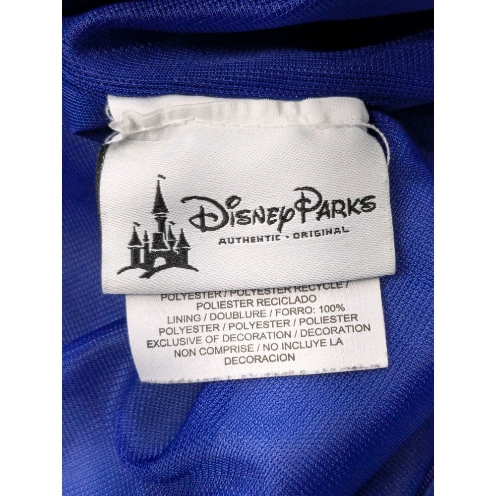 Nike Golf Walt Disney World Parks Mens 2XL Windbreaker Jacket Full Zip Blue 2886 - Picture 10 of 14